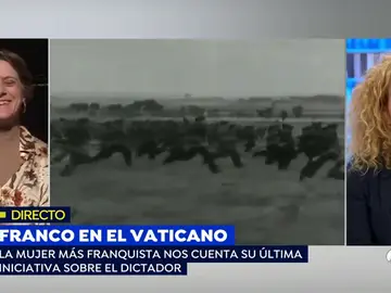 Por qué Pilar Gutiérrez, 'la mujer más franquista de España', pedirá al Papa la canonización de Franco Por qué Pilar Gutiérrez, 'la mujer más franquista de España', pedirá al Papa la canonización de Franco