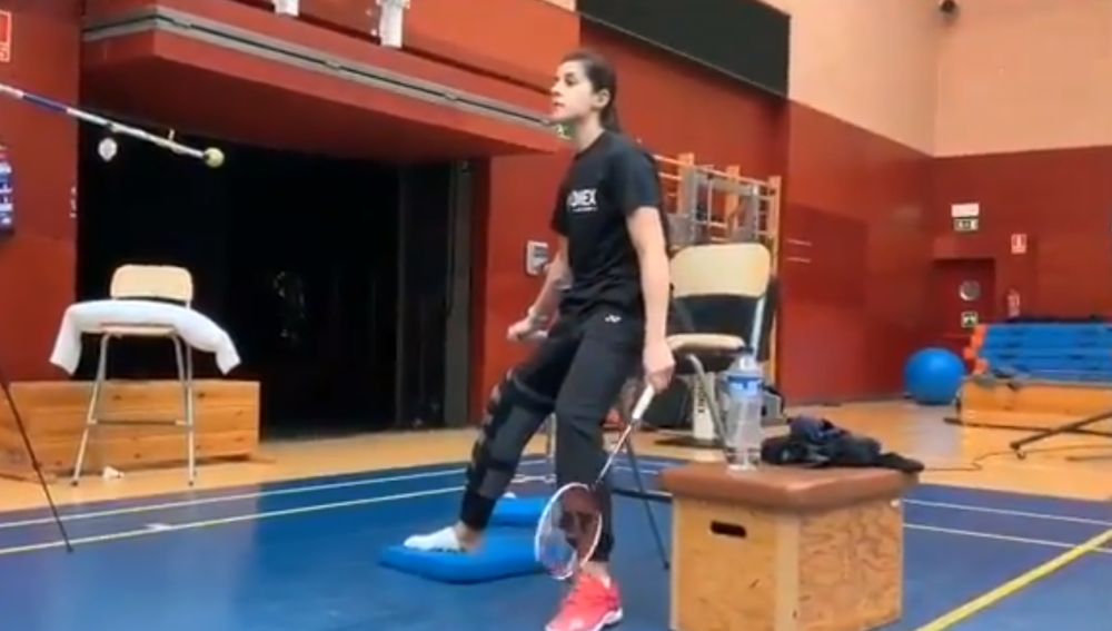 Carolina Marín comienza su recuperación