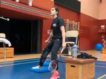 Carolina Marín comienza su recuperación Carolina Marín comienza su recuperación