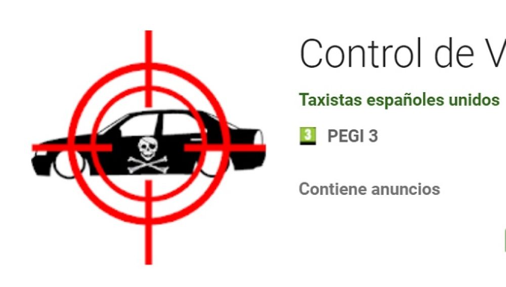 Imagen de la app para el "control de VTC y piratas"
