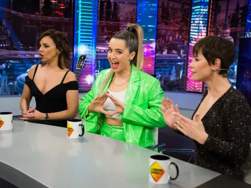 Disfruta de la entrevista al completo de Chenoa, Mimi y Soraya Arnelas en 'El Hormiguero 3.0' Disfruta de la entrevista al completo de Chenoa, Mimi y Soraya Arnelas en 'El Hormiguero 3.0'