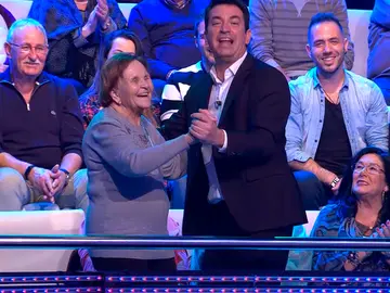 Arturo valls con palmira gogó en ahora caigo Arturo valls con palmira gogó en ahora caigo