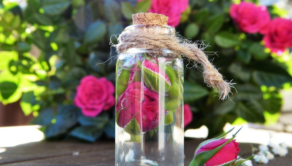 Agua de rosas