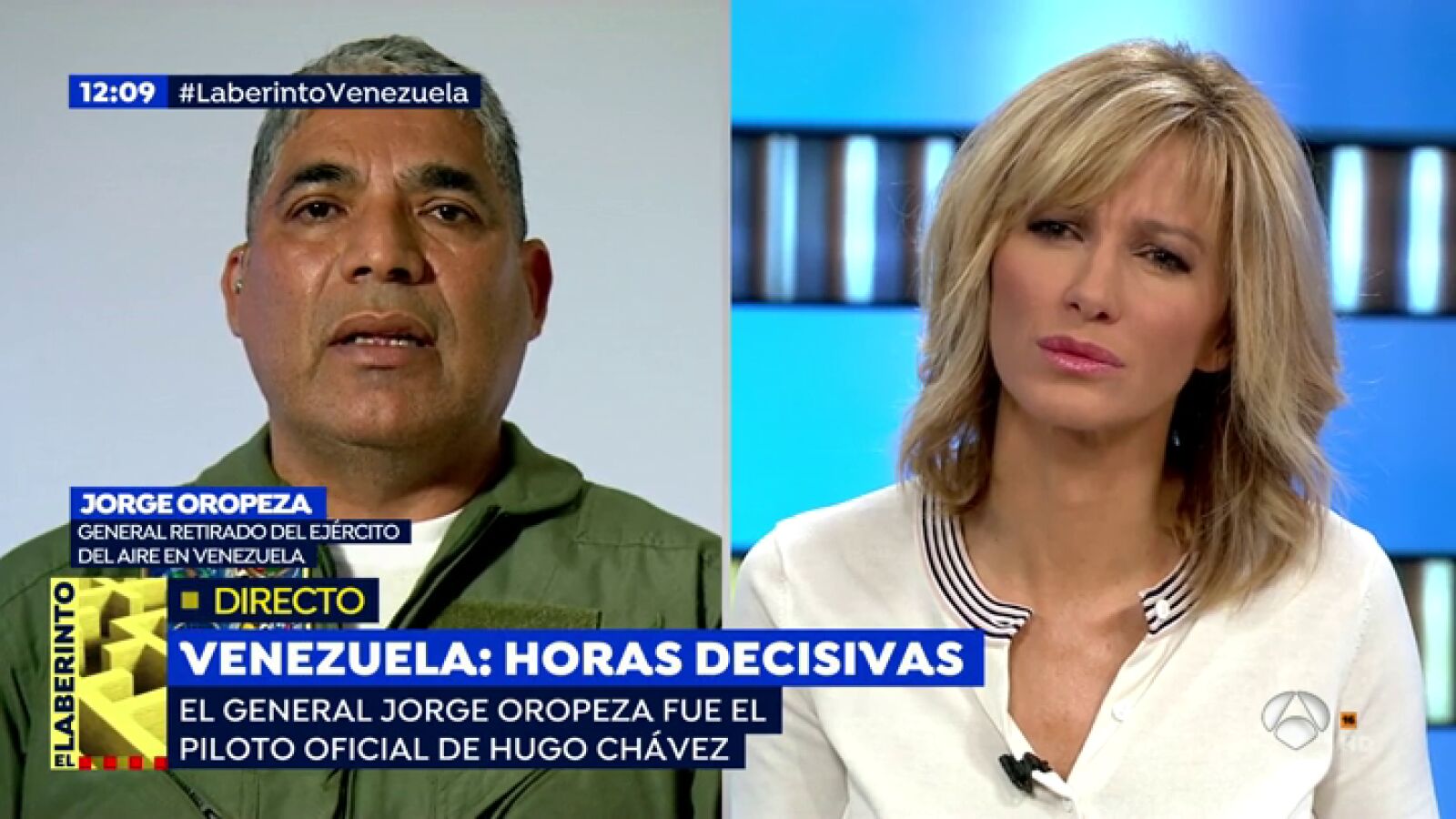 Oropeza, general venezolano exiliado: 