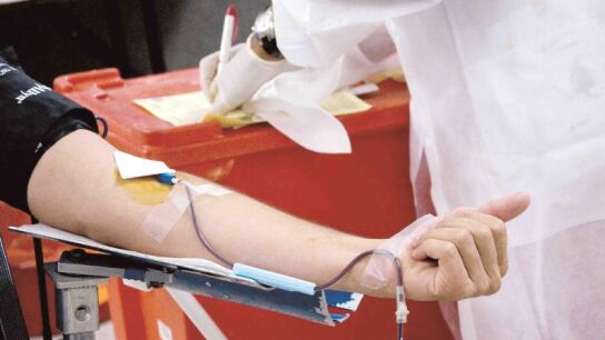 Donaci&oacute;n de sangre