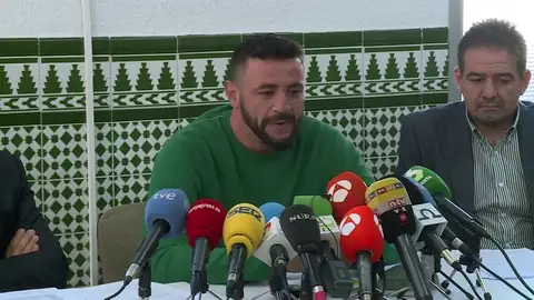 David Serrano, dueño de la finca de Totalán David Serrano, dueño de la finca de Totalán