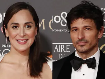 Tamara Falcó y Andrés Velencoso en los Goya 2019 Tamara Falcó y Andrés Velencoso en los Goya 2019
