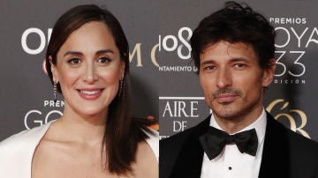 Tamara Falcó y Andrés Velencoso en los Goya 2019