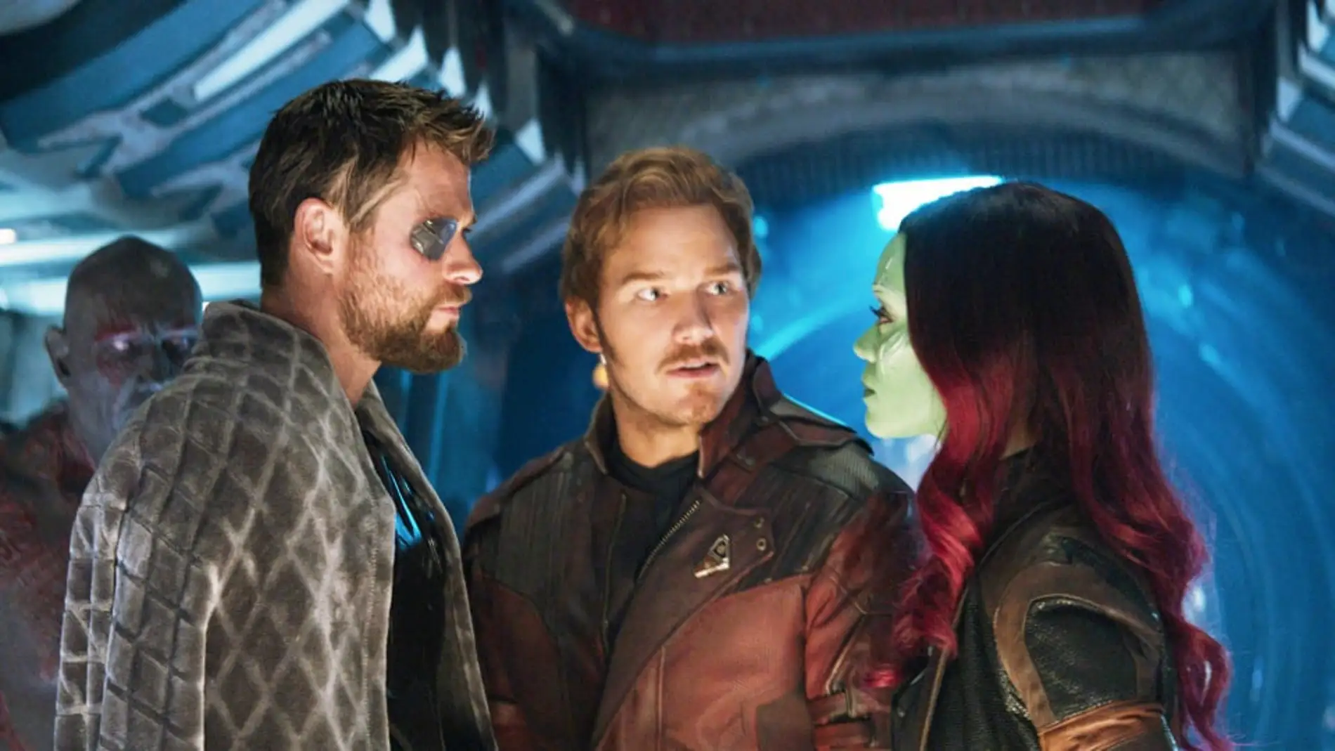 Star Lord en 'Vengadores: Infinity War'