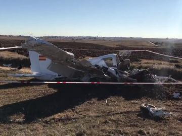 Fallecen dos personas en un accidente de avioneta en Quijorna Fallecen dos personas en un accidente de avioneta en Quijorna