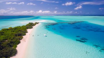 Océano en las Maldivas