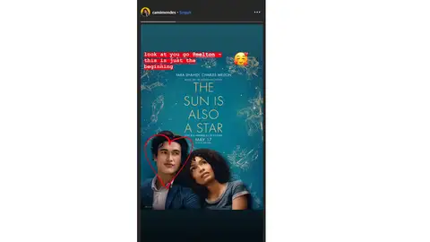 Camila Mendes apoya a Charles Melton Camila Mendes apoya a Charles Melton
