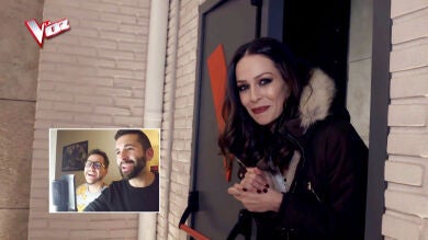 Keunam y Hermoti se meten en la piel de Eva González en su doblaje de 'El post de La Voz'