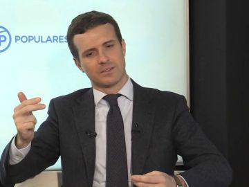 Pablo Casado no descarta una moción de censura contra Pedro Sánchez por su "alta traición a España"