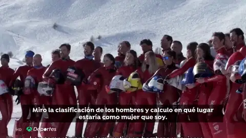 El esquí de velocidad es el deporte con menos diferencia entre chicos y chicas: "Soy la mujer más rápida del planeta" El esquí de velocidad es el deporte con menos diferencia entre chicos y chicas: "Soy la mujer más rápida del planeta"