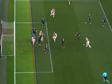 El gol anulado al Ajax de Amsterdam El gol anulado al Ajax de Amsterdam