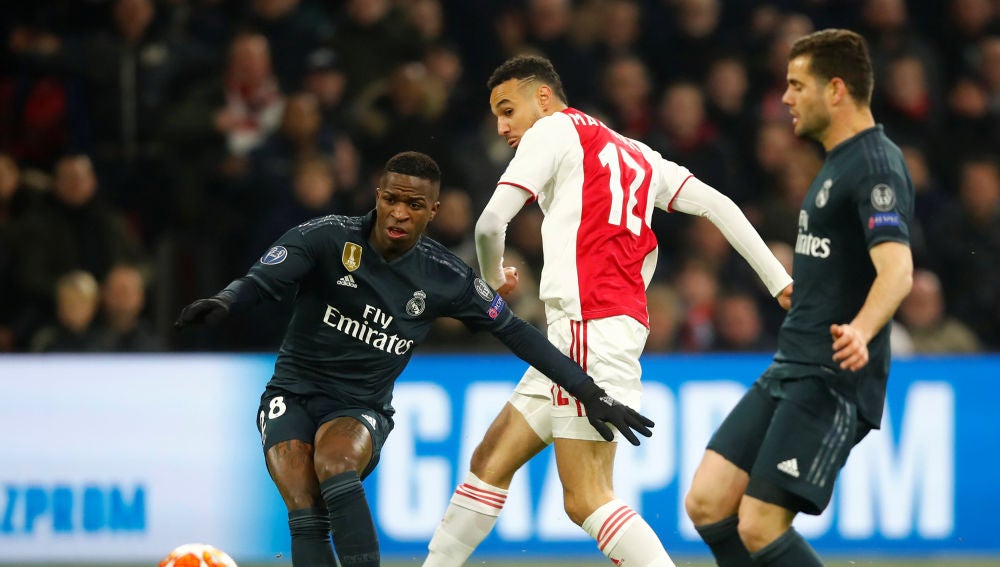 Vinicius, contra el Ajax
