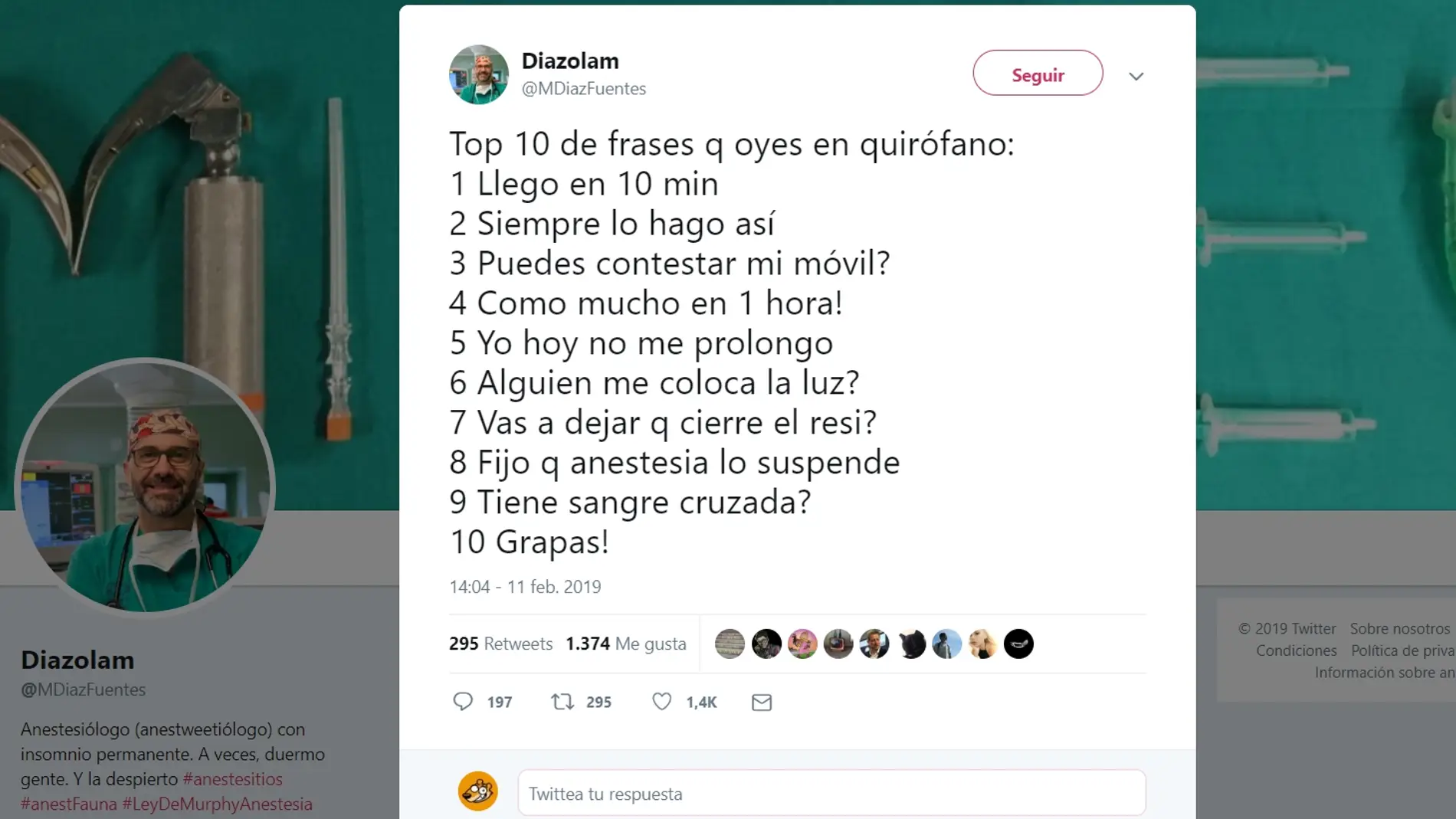 Top 10 de frases