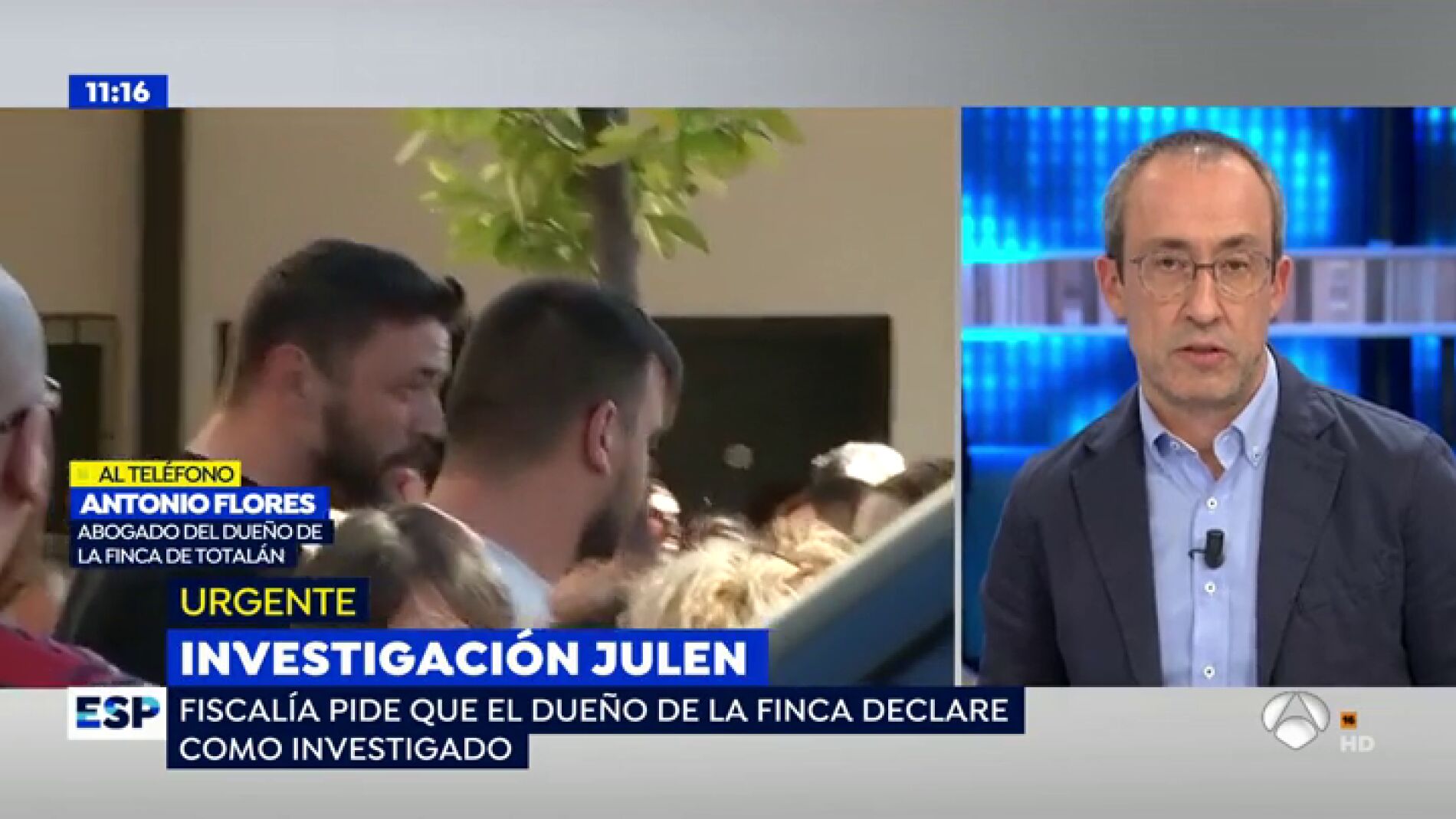 Fiscal&iacute;a cita al due&ntilde;o de la finca donde muri&oacute; Julen como investigado.