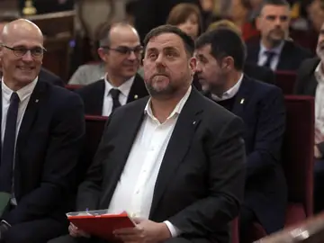 Oriol Junqueras, en el juicio al 'procés' Oriol Junqueras, en el juicio al 'procés'