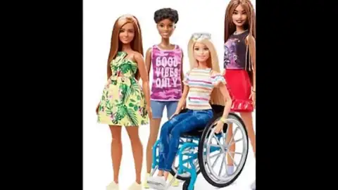 Nuevas muñecas Barbie: en silla de ruedas y muletas Nuevas muñecas Barbie: en silla de ruedas y muletas