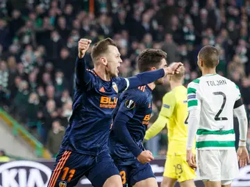 Denis Cheryshev celebra su gol ante el Celtic Denis Cheryshev celebra su gol ante el Celtic