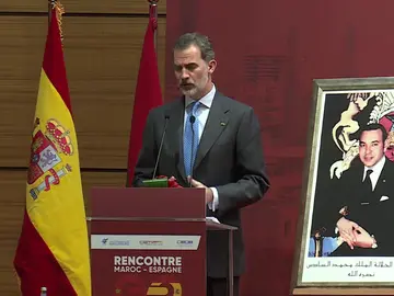 Último discurso del Rey en Rabat: "Queda mucho por hacer para que España y Marruecos se conozcan mejor y trabajen más juntos" Último discurso del Rey en Rabat: "Queda mucho por hacer para que España y Marruecos se conozcan mejor y trabajen más juntos"