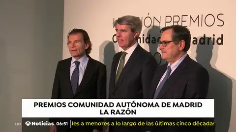 'La Razón' entrega los Premios Comunidad Autónoma de Madrid 'La Razón' entrega los Premios Comunidad Autónoma de Madrid