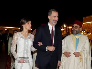 Los Reyes en su visita oficial a Marruecos. Los Reyes en su visita oficial a Marruecos.