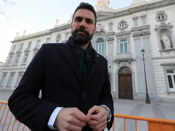 Roger Torrent en el Tribunal Supremo Roger Torrent en el Tribunal Supremo