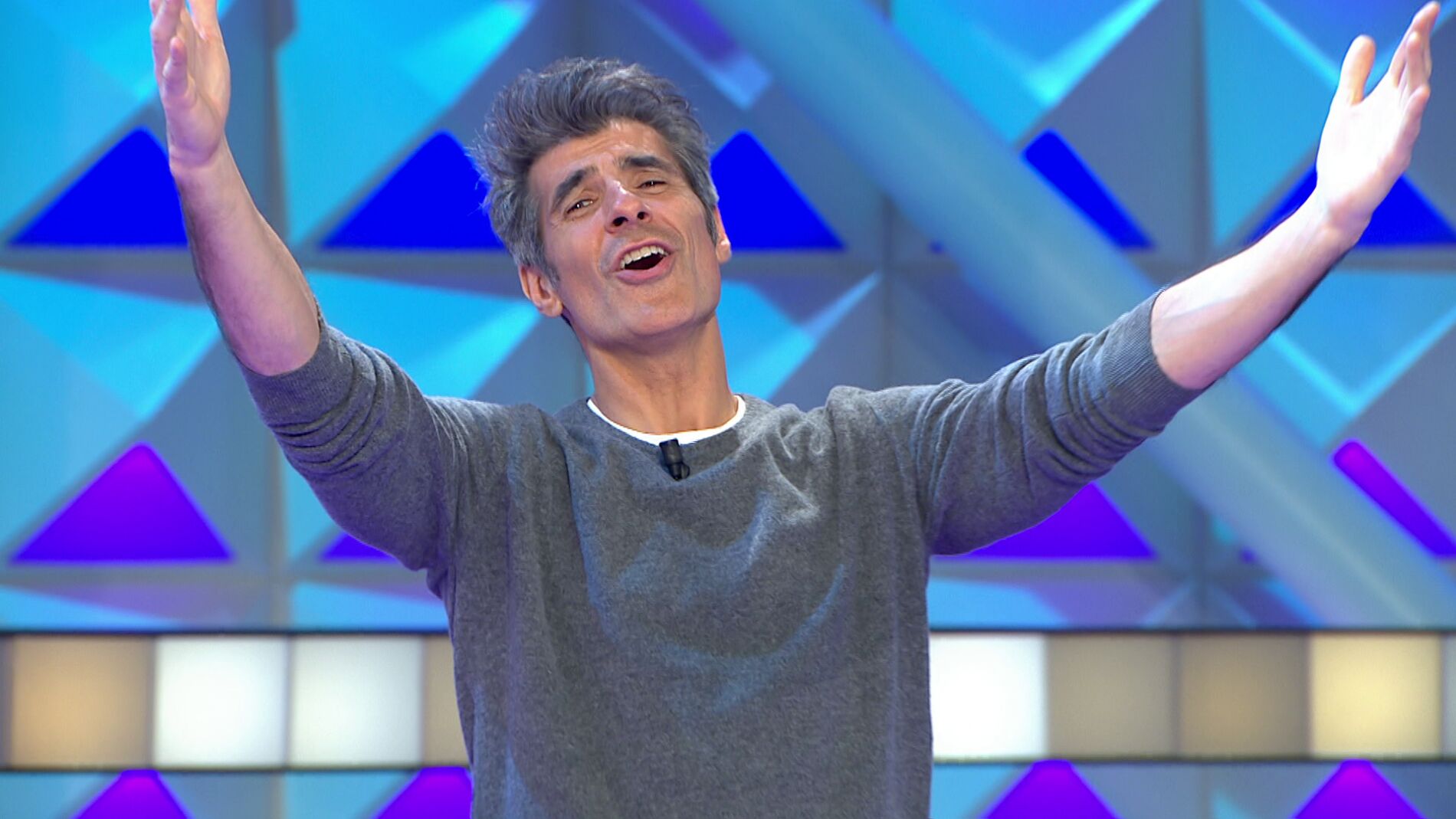 El 'Te quiero' a los cuatro vientos de Jorge Fern&aacute;ndez en 'La Ruleta de la suerte'