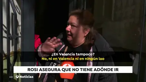 Rosi, la mujer que ha sufrido tres intentos de desahucio, tendría una propiedad a su nombre en Valencia Rosi, la mujer que ha sufrido tres intentos de desahucio, tendría una propiedad a su nombre en Valencia