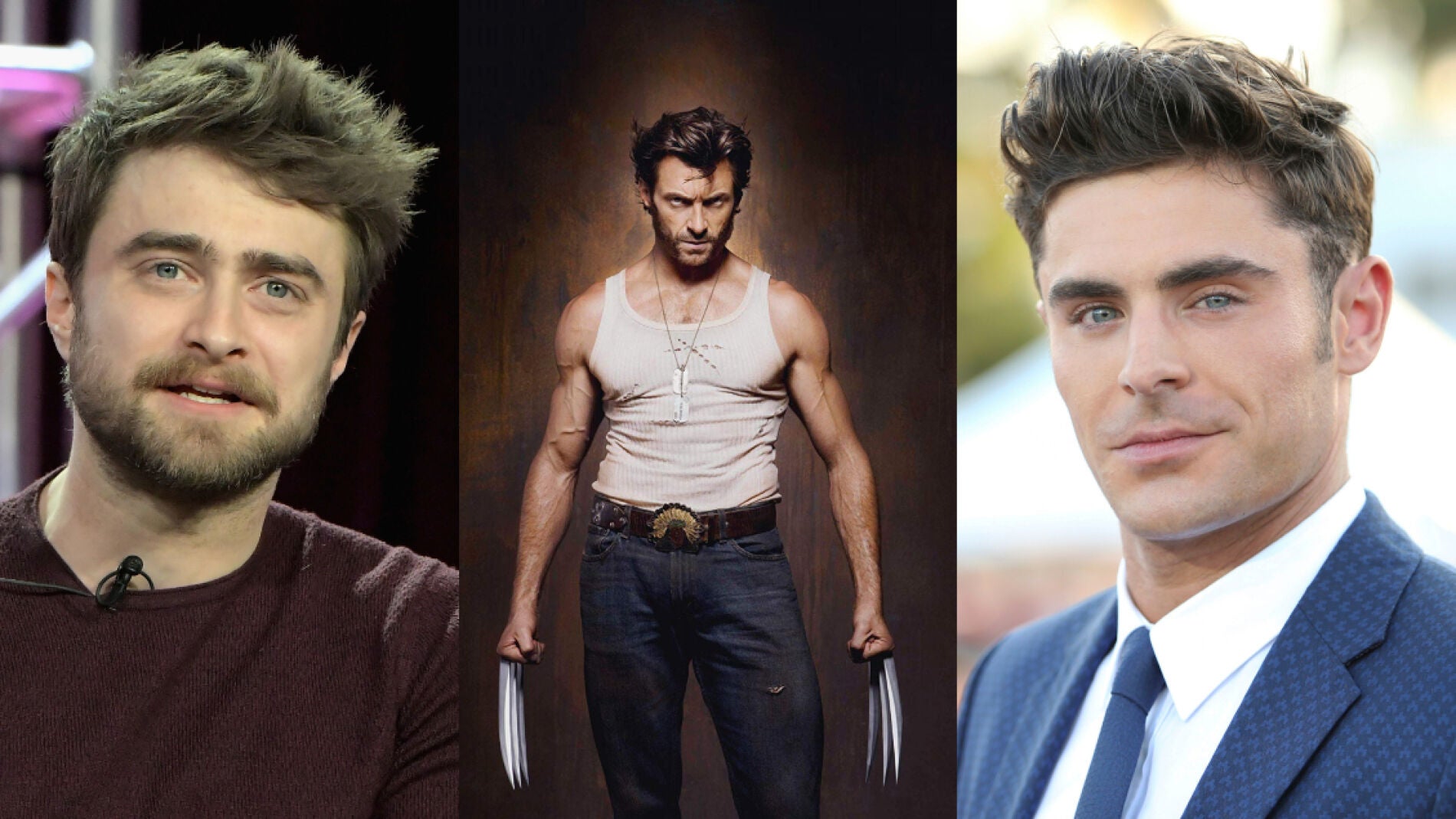 Daniel Radcliffe y Zac Efron, los dos candidatos m&aacute;s fuertes para ser Lobezno