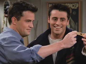 Chandler y Joey en 'Friends' Chandler y Joey en 'Friends'