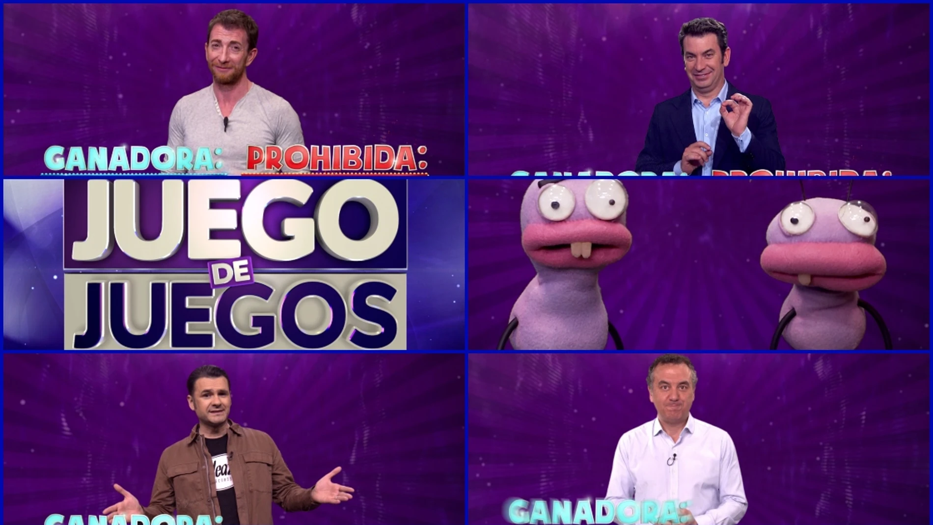 Pablo Motos, Arturo Valls, Iñaki López, las hormigas y Roberto Brasero participan en ‘Palabra Prohibida’