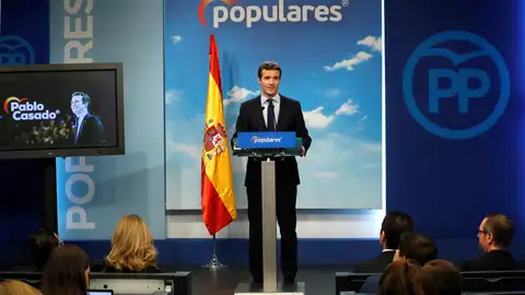 El líder del PP, Pablo Casado El líder del PP, Pablo Casado