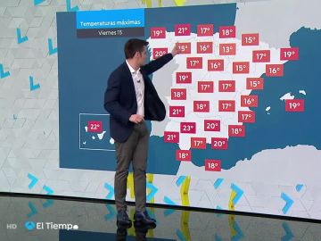 Tiempo anticiclónico que deja fuertes rachas de viento en el Levante y nubes en el Mediterráneo