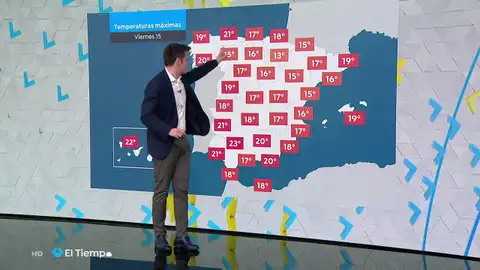 Tiempo anticiclónico que deja fuertes rachas de viento en el Levante y nubes en el Mediterráneo LA PREVISIÓN DEL TIEMPO