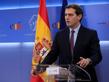 El líder de Ciudadanos, Albert Rivera