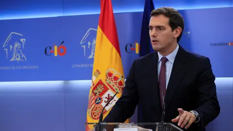 El líder de Ciudadanos, Albert Rivera El líder de Ciudadanos, Albert Rivera