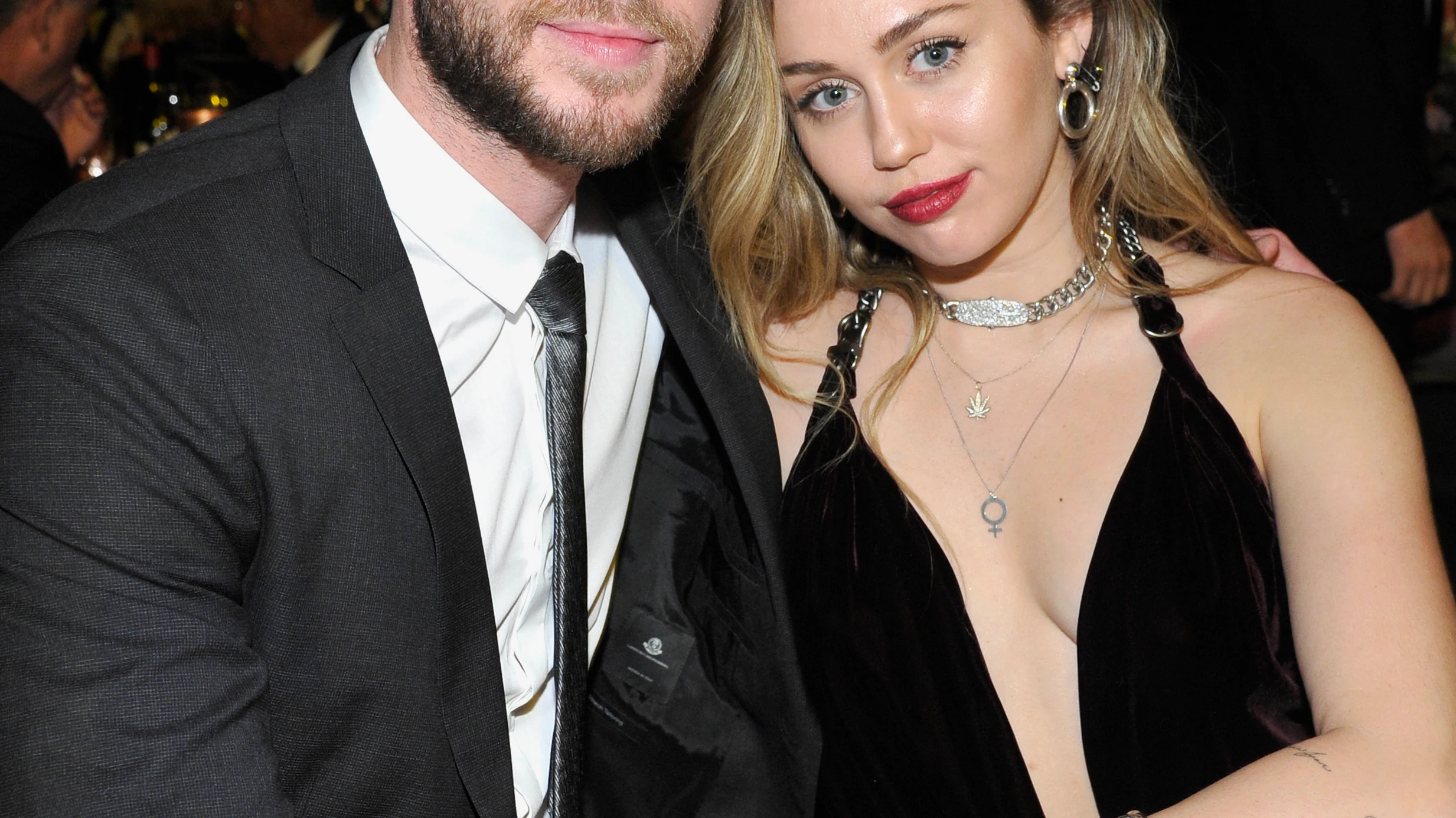 Miley Cyrus y Liam Hemsworth Miley Cyrus y Liam Hemsworth