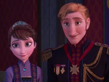 Los padres de Elsa y Anna, Iduna y Agnarr Los padres de Elsa y Anna, Iduna y Agnarr