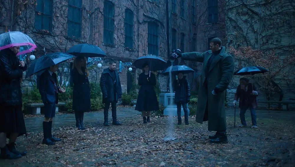 Escena de 'The Umbrella Academy'