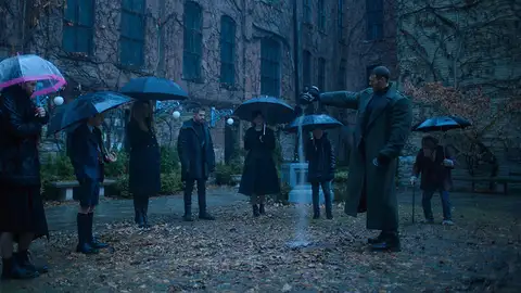 Escena de 'The Umbrella Academy' Escena de 'The Umbrella Academy'