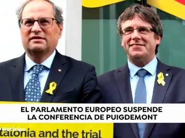 El Parlamento Europeo veta el evento con Puigdemont del lunes por seguridad El Parlamento Europeo veta el evento con Puigdemont del lunes por seguridad