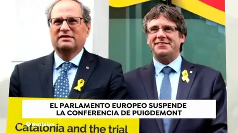 El Parlamento Europeo veta el evento con Puigdemont del lunes por seguridad El Parlamento Europeo veta el evento con Puigdemont del lunes por seguridad