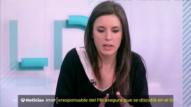 Irene Montero cree un gobierno de coalición con el PSOE podría frenar el avance de la 
