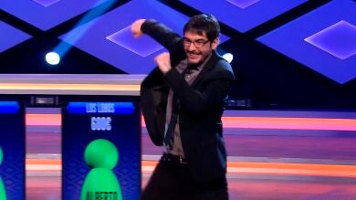 El rítmico baile de Juanra Bonet en '¡Boom!' 