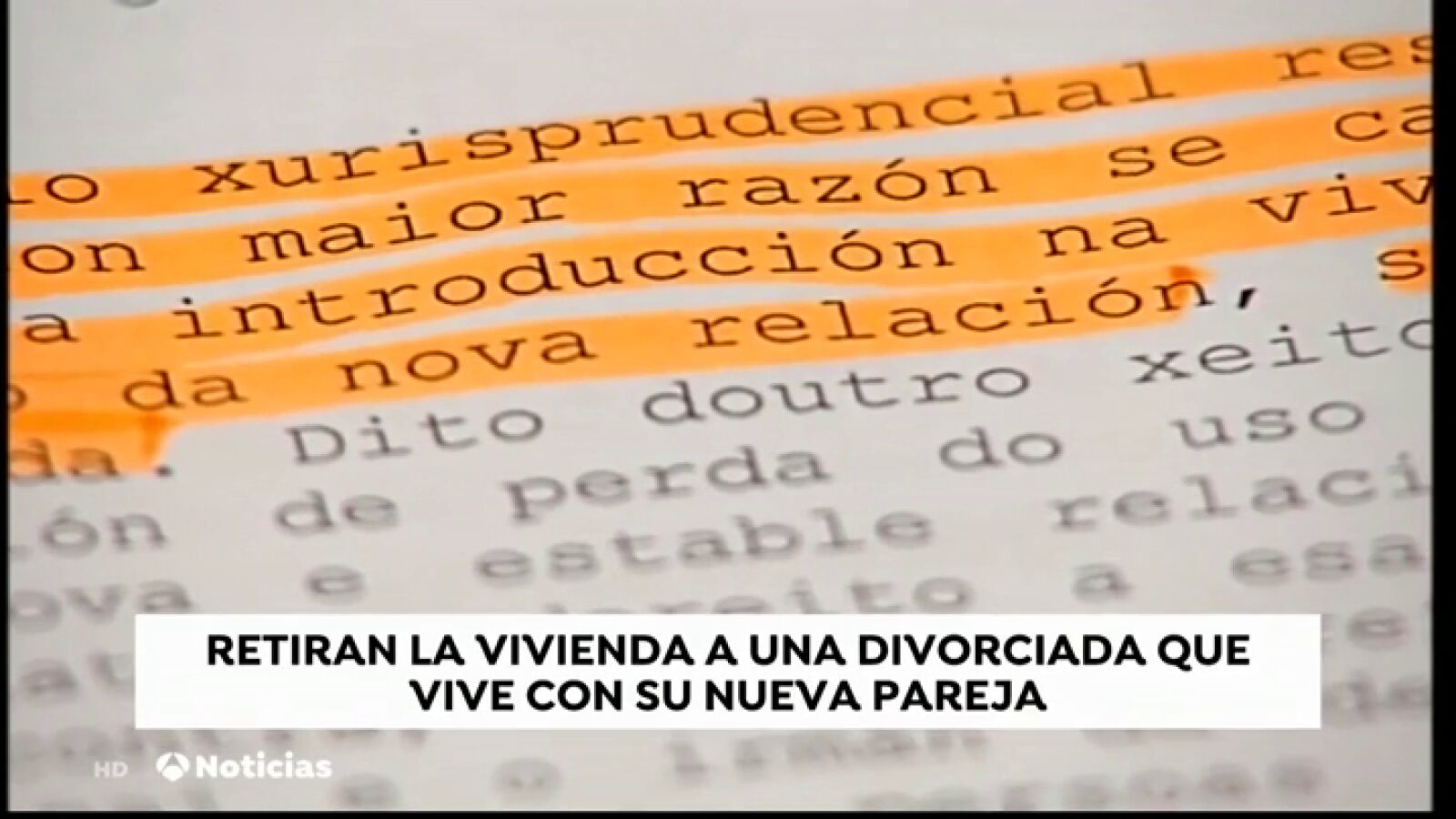 La Justicia retira la vivienda a una mujer divorciada en Galicia