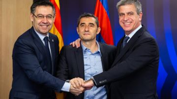 Ernesto Valverde renueva con el Barcelona hasta 2020